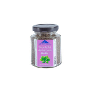 Fleur de sel de Guérande Basilic 80g