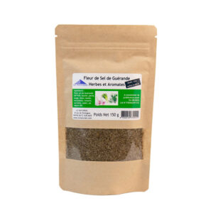 Fleur de sel Herbes & Aromates en sac refermable 150g