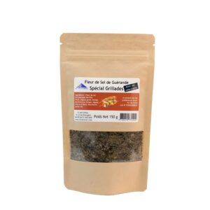 FLEUR DE SEL DE GUERANDE GRILLADES SAC REFERMABLE 150G Le Natursel