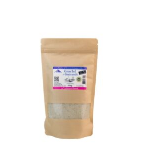 gros sel de Guérande IGP sac refermable 500g LE NATURSEL