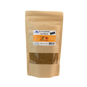 Gros sel Séché Epices sac refermable 300g