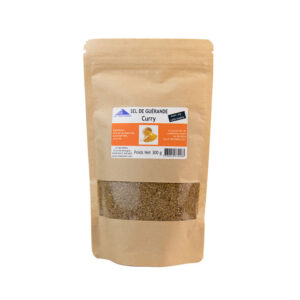 Gros sel Curry sac refermable 300g