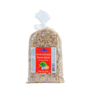 Gros sel de Guérande Saveur épicée sac 150g