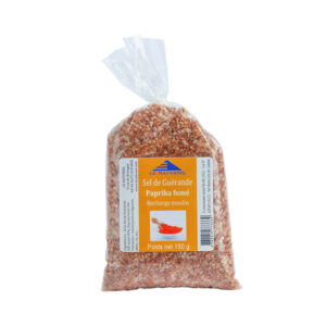 Gros sel de Guérande Paprika Fumé sac 150g