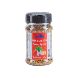Mélange Mix Cuisson Saveur Epicée 150g en boite Verseuse PET