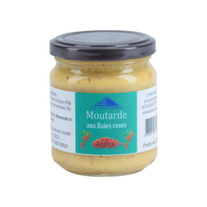 Moutarde Baies Roses 200g