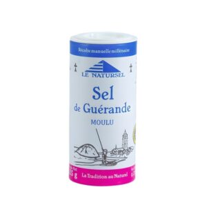 sel fin de Guérande en boite verseuse cartonnée 125g