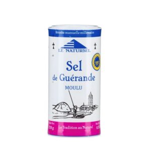 Sel de guérande moulu en boite verseuse cartonnée 250g
