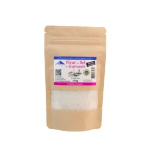 FLEUR DE SEL DE GUERANDE IGP EN SAC KRAFT REFERMABLE 150G RECOLTEE MANUELLEMENT