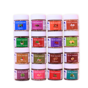 Alternative view of Gros sel de Guérande Aromatisé Coffret découverte 4 x 35g